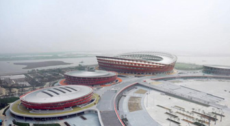 江北奥体中心开工 预计2017年建成